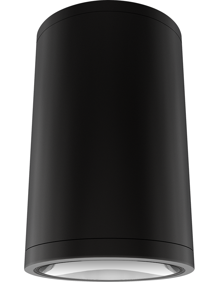 RAB CDLED6S-20W-50D935-K CDLED 6" Surface Mount Cylinder Light – 20W – 3500K – 50° Beam Angle – 1744 Lumens – 120-277V – Black Finish