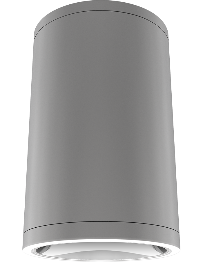 RAB CDLED6S-26W-50D930-S CDLED 6" Surface Mount Cylinder Light – 26W – 3000K – 50° Beam Angle – 2336 Lumens – 120-277V – Silver Finish