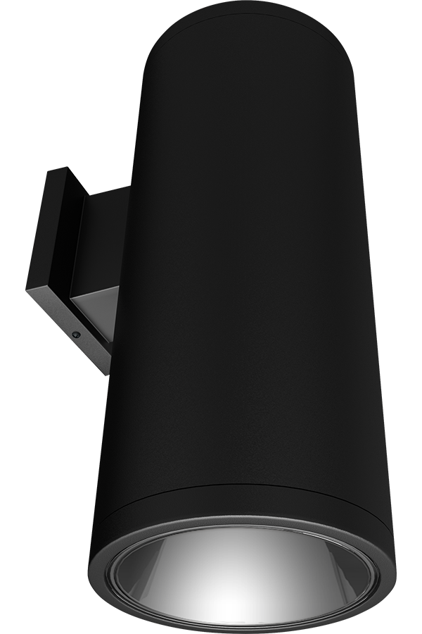 RAB CDLED6WD-20W-50D935-K CDLED 6" Wall Mount Downlight Cylinder Light – 20W – 3500K – 50° Beam Angle – 1744 Lumens – 120-277V – Black Finish