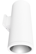 RAB CDLED6W-40W-50D930-W CDLED 6" Wall Mount Up/Down Cylinder Light – 40W – 3000K – 50° Beam Angle – 3140 Lumens – 120-277V – White Finish