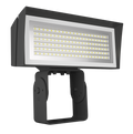 RAB FFLEDMYT/7PR FFLED Field-Adjustable Medium LED Flood Light – 52W/80W Selectable – 3000K – 7467-9758 Lumens – 120-277V – NEMA 7-Pin Receptacle – Trunnion Mount – Bronze Finish