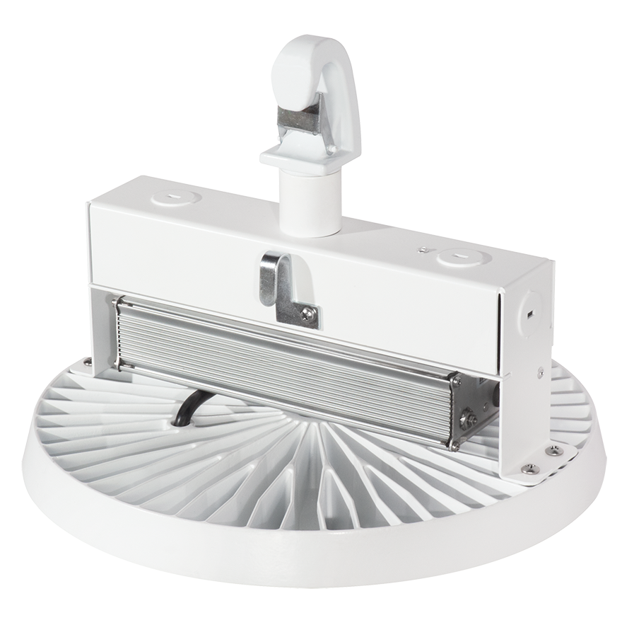 RAB HAYBAY180/D10/LOS HAYBAY High Bay – 180W – 5000K – 27051 Lumens – 120-277V – 0-10V Dimmable – LOSBAY Occupancy Sensor – White Finish