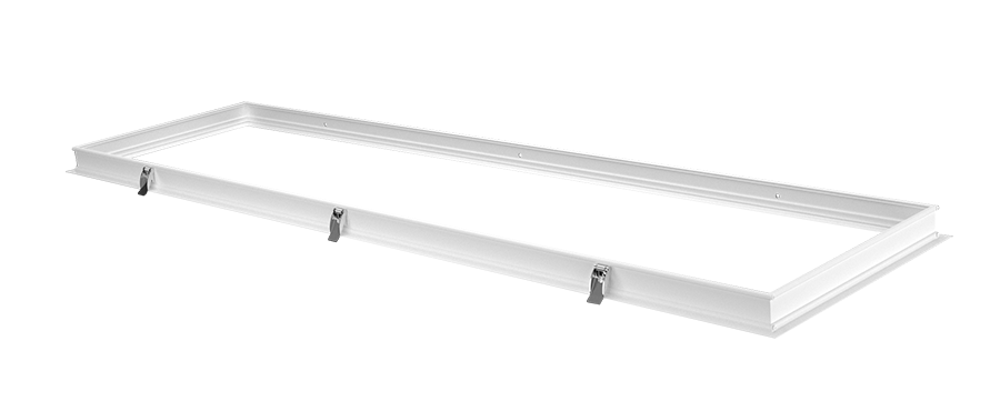 RAB RMKPANEL1X4 LPANEL 1X4 Recessed Mounting Kit – White – For Drywall Ceilings