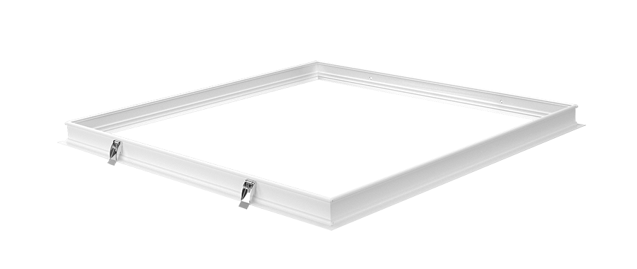 RAB RMKPANEL2X2 LPANEL 2X2 Recessed Mounting Kit – White – For Drywall Ceilings