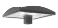 RAB ALED5S78N/D10 ALED Square LED Post Top Area Light – 78W – 4000K – Type V Distribution – 9587 Lumens – 0-10V Dimming  – 120-277V – Bronze Finish