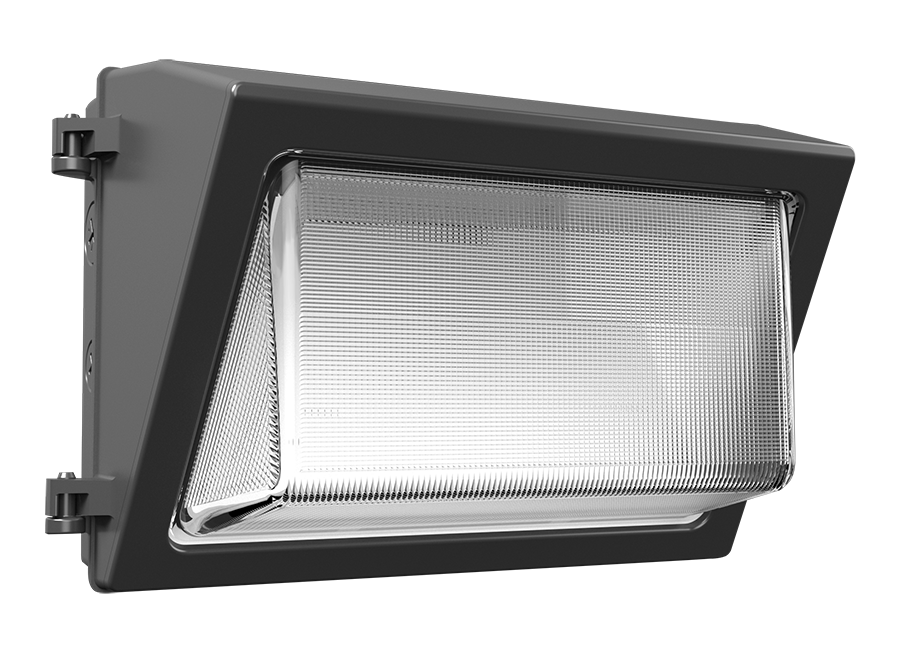 RAB WP2XFU80 WP2 Field-Adjustable Wall Pack – Selectable 40W/60W/80W – Selectable 3000K/4000K/5000K – 5651-11606 Lumens – 120-277V – Integrated Photocell – Bronze Finish