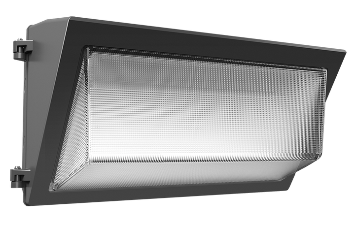 RAB WP3XFU120 Field-Adjustable Wall Pack – Selectable 80W/100W/120W – Selectable 3000K/4000K/5000K – 10500-16953 Lumens – 120-277V – Integrated Photocell – Bronze Finish