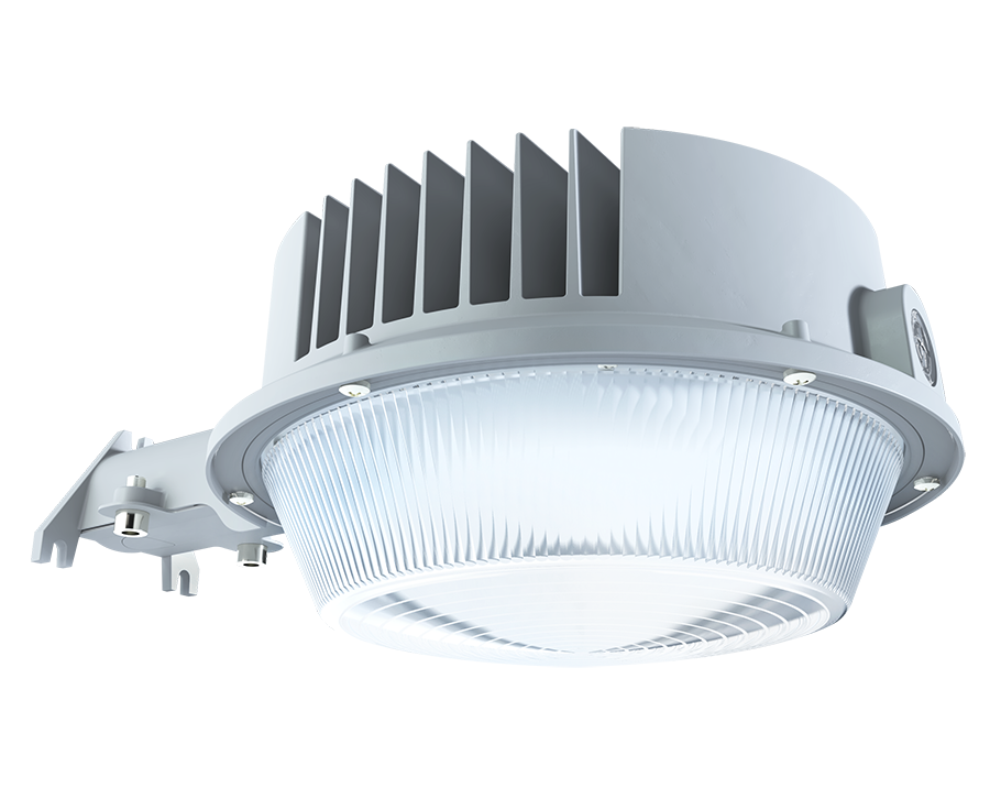 RAB YBLEDH/PCT YBLEDH LED Yard Light – Selectable 80W/100W/120W – Selectable 3000K/4000K/5000K – 11422-17328 Lumens – 120-277V – Twist-Lock Photocell – Gray Finish