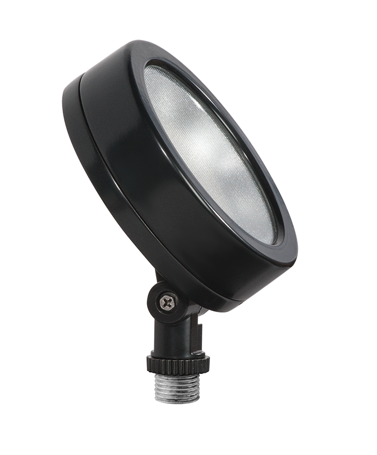 RAB LES13YB LESLIE Bullet Flood Light – 13W – 3000K – 1269 Lumens – 120V – 80 CRI – Black Finish