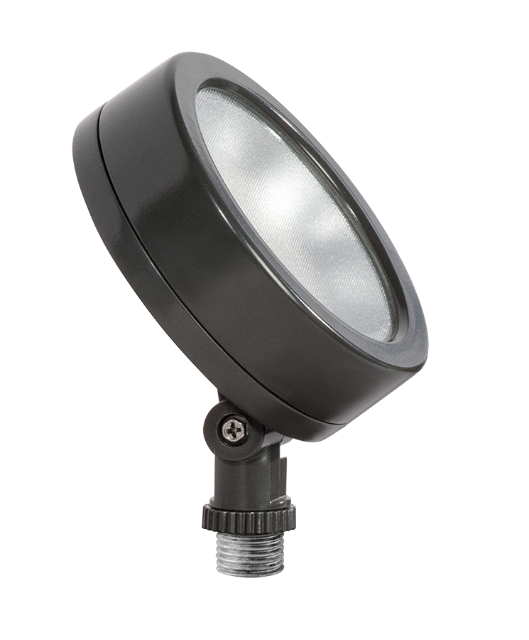 RAB LES13N LESLIE Bullet Flood Light – 13W – 4000K – 1347 Lumens – 120V – 80 CRI – Bronze Finish