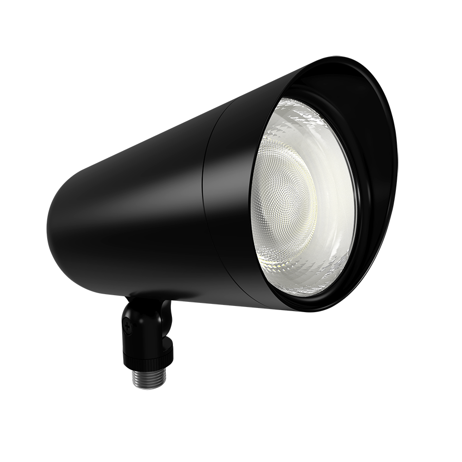 RAB LF34LB L34 CCT-Adjustable Landscape Light – Large – 33W – Selectable 2700K/3000K/3500K/4000K/5000K – 4026-4408 Lumens – 120V – Black Finish