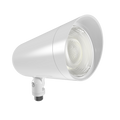 RAB LF34LYAW L34 Landscape Light – Large – 22W – Amber LED – 578 Lumens – 120V – White Finish