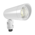RAB LF34SYAW L34 Landscape Light – Small – 8W – Amber LED – 182 Lumens – 120V – White Finish