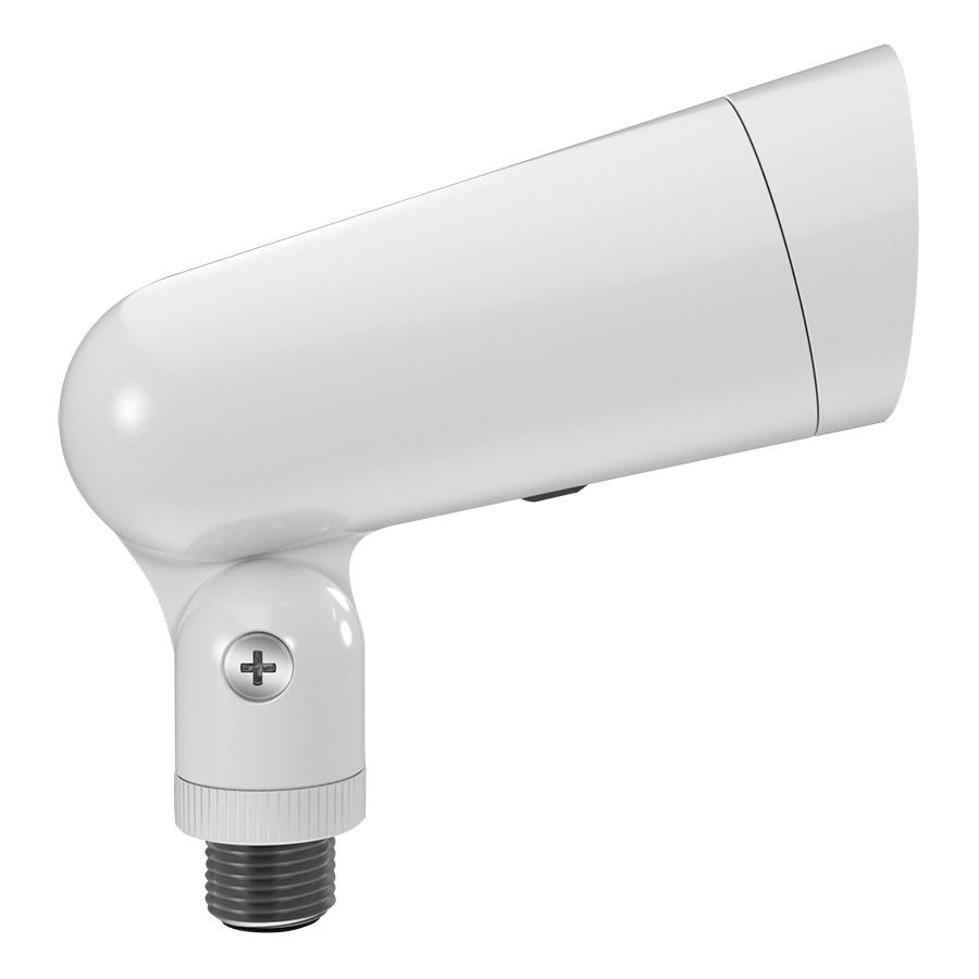 RAB LF34SYAW L34 Landscape Light – Small – 8W – Amber LED – 182 Lumens – 120V – White Finish