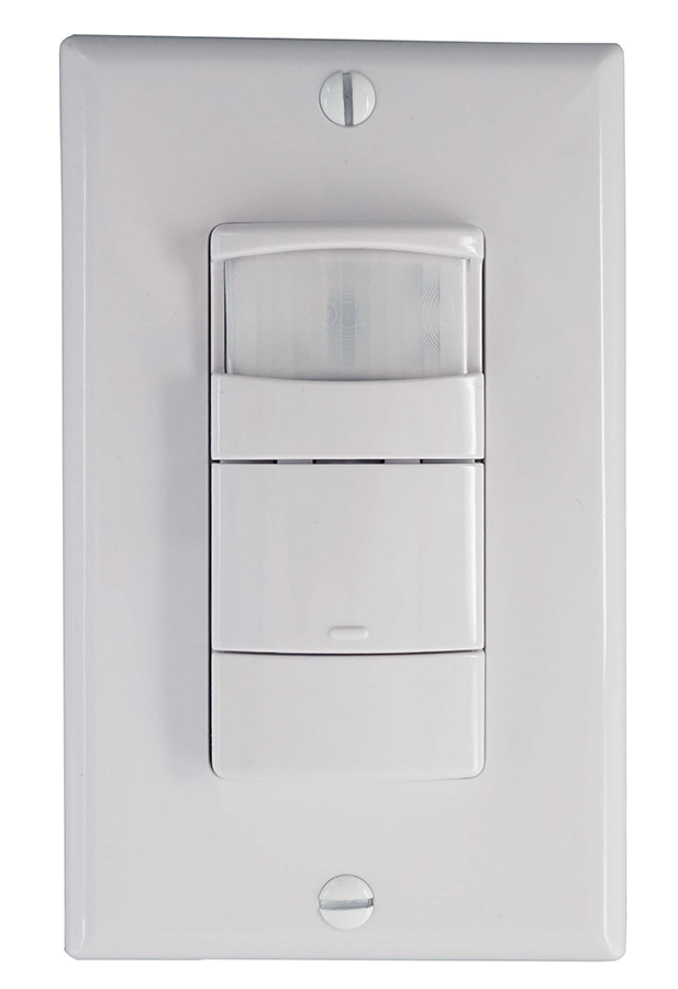 RAB LOS1000W/120 Occupancy Sensor – 1000W – 120V – Wall Mount – White
