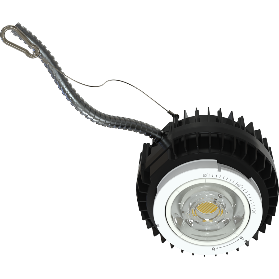 RAB ND22-50 ND22 6-Inch Modular Downlight – Selectable 50W – 3-Wattage & 5-CCT Selectable – Adjustable Beam Angle – Trimless Module – 120-277V – 2900-4500 Lumens
