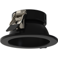 RAB ND22T-3RB ND22 3-Inch Round Trim – Black Cone – Black Flange