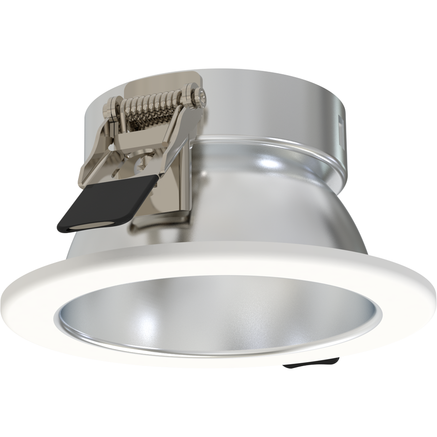 RAB ND22T-3RHW ND22 3-Inch Round Trim – Haze Cone – White Flange