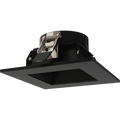 RAB ND22T-3SB ND22 3-Inch Square Trim – Black Cone – Black Flange