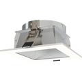 RAB ND22T-4HSHW ND22 4-Inch Square Trim – Haze Cone – White Flange