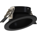 RAB ND22T-4RB-WW ND22 4-Inch Wall Wash Trim – Black Cone – Black Flange