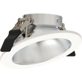 RAB ND22T-4RHW-WW ND22 4-Inch Wall Wash Trim – Haze Cone – White Flange
