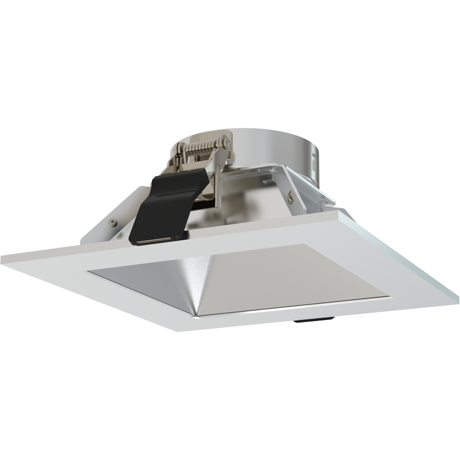RAB ND22T-4SHZ ND22 4-Inch Square Trim – Haze Cone – Haze Flange
