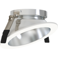 RAB ND22T-6HRHW-WW ND22 6-Inch Wall Wash Trim – Haze Cone – White Flange