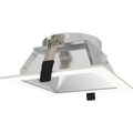 RAB ND22T-6HSHW ND22 6-Inch Square Trim – Haze Cone – White Flange