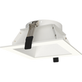 RAB ND22T-6HSW ND22 6-Inch Square Trim – White Cone – White Flange