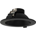 RAB ND22T-6RB ND22 6-Inch Round Trim – Black Cone – Black Flange