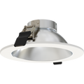 RAB ND22T-6RHW ND22 6-Inch Round Trim – Haze Cone – White Flange