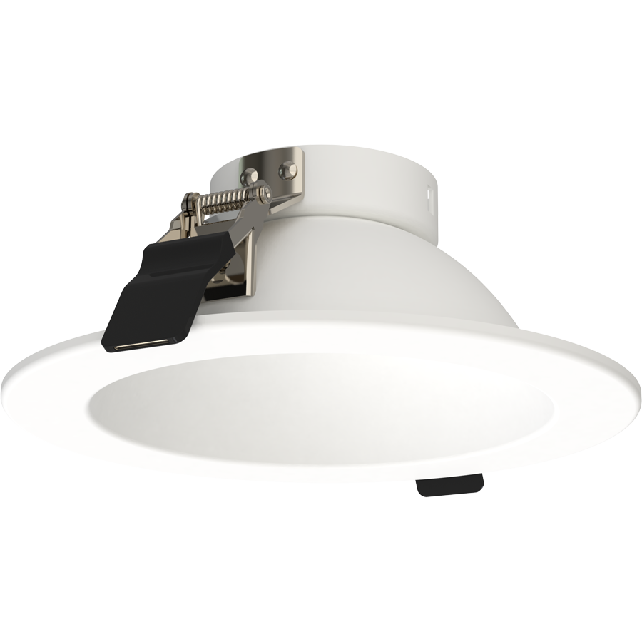 RAB ND22T-6RW ND22 6-Inch Round Trim – White Cone – White Flange