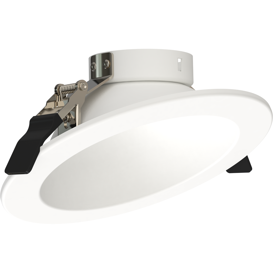 RAB ND22T-6RW-WW ND22 6-Inch Wall Wash Trim – White Cone – White Flange