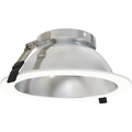 RAB ND22T-8RHW ND22 8-Inch Round Trim – Haze Cone – White Flange