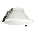 RAB ND22T-8RW ND22 8-Inch Round Trim – White Cone – White Flange