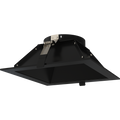 RAB ND22T-8SB ND22 8-Inch Square Trim – Black Cone – Black Flange