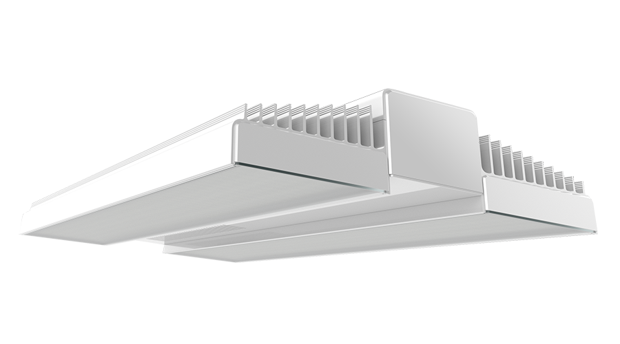 RAB RAIL175 RAIL LED High Bay Light – 175W – 5000K – 25527 Lumens – 120-277V – Aluminum/White Finish