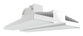 RAB RAIL225N/MVS/E RAIL LED High Bay Light – 225W – 4000K – 35201 Lumens – 120-277V – Microwave Motion Sensor – Emergency Battery Backup – Aluminum/White Finish