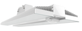 RAB RAIL400/PIR/E RAIL LED High Bay Light – 400W – 5000K – 54007 Lumens – 120-277V – PIR Occupancy Sensor – Emergency Battery Backup – Aluminum/White Finish