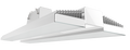 RAB RAIL400N/MVS/E RAIL LED High Bay Light – 400W – 4000K – 52894 Lumens – 120-277V – Microwave Motion Sensor – Emergency Battery Backup – Aluminum/White Finish