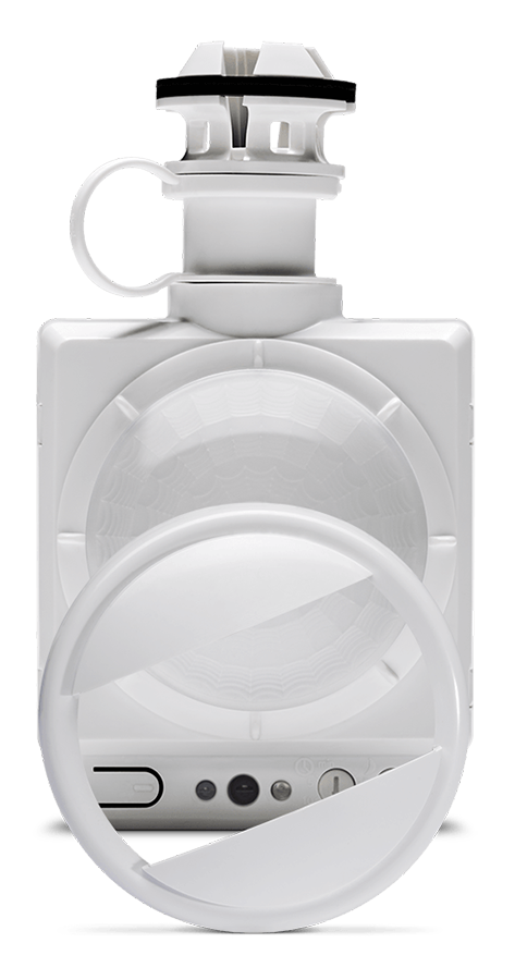 RAB LOSBAY800 LOSBAY800 Microwave Occupancy Sensor – 120-347V – Includes Connector – For RBAY, BAYLED, and AISLE LED Linear High Bay Lights