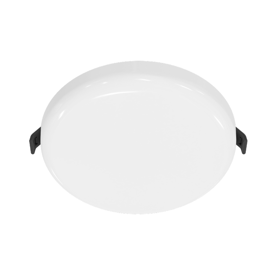 RAB ORB6 ORB 6 Inch Frameless Recessed Downlight – 9W – 5-CCT Selectable – Round – White Finish – Triac Dimmable – 120V – 1100 Lumens