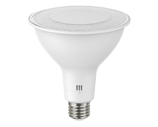 RAB PAR38FA-19-9CCT-40D-DIM PAR38 LED Lamp – 19W – 150W Equivalent – 40° Beam Angle – Selectable 3000K/4000K/5000K – CRI90 – 2450 Lumens – Dimmable – 120V