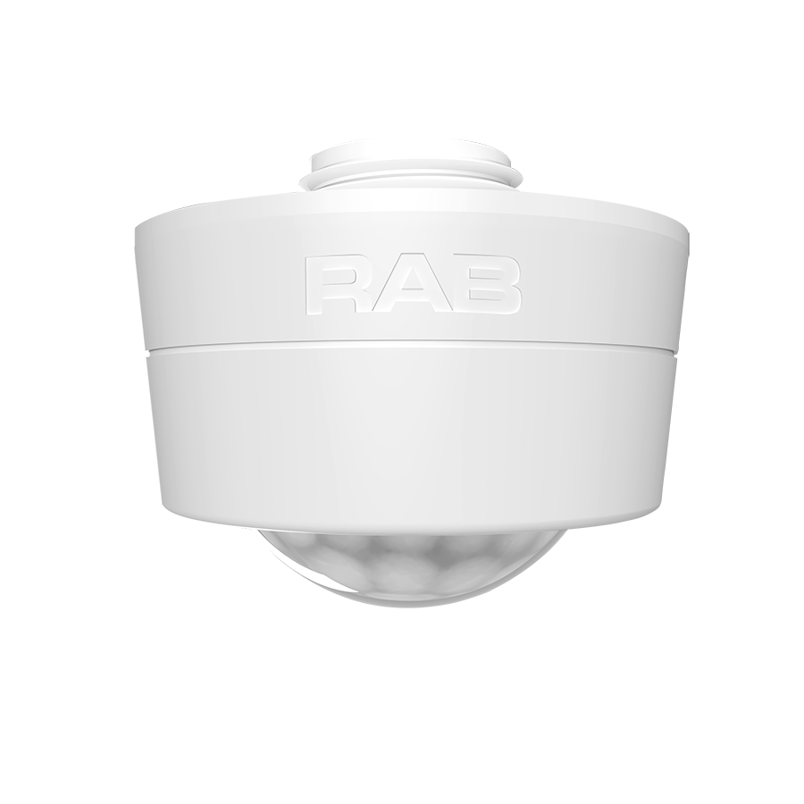 RAB PIR20 Sensor – Maximum 6 Meter Mounting Height – IP66 Rated – Indoor Use – 12V