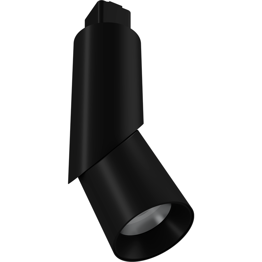 RAB PIVOTMB PIVOT Track Light – Medium – Selectable 6W/8W/10W – Selectable 2700K/3000K/3500K/4000K/5000K – 493-890 Lumens – 120V – 36° Beam Angle – Black Finish