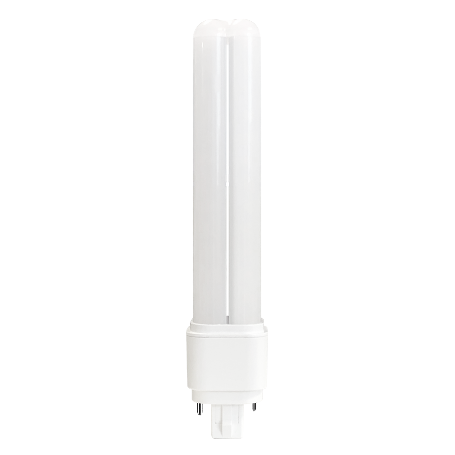 RAB PLC-9-O-840-HYB Omni LED Lamp – Type A+B Hybrid – 9W – 4000K – G24D Base – 120-277V Ballast Compatible – 1250 Lumens