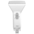 RAB PLC-9.5-V-8FA-DIR PLC Vertical LED Lamp – Type A Ballast Compatible – 9.5W – 4-CCT Selectable – G24Q Base – 1100-1150 Lumens