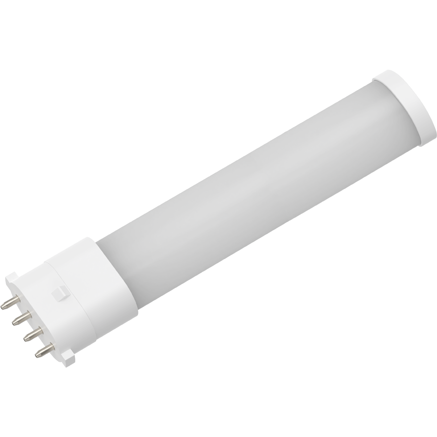 RAB PLS-5.2-H-8FA-BYP-2GX7 PLS Horizontal LED Lamp – Type B Bypass – 5.2W – 4-CCT Selectable – 2GX7 Base – 120-277V – 628-696 Lumens
