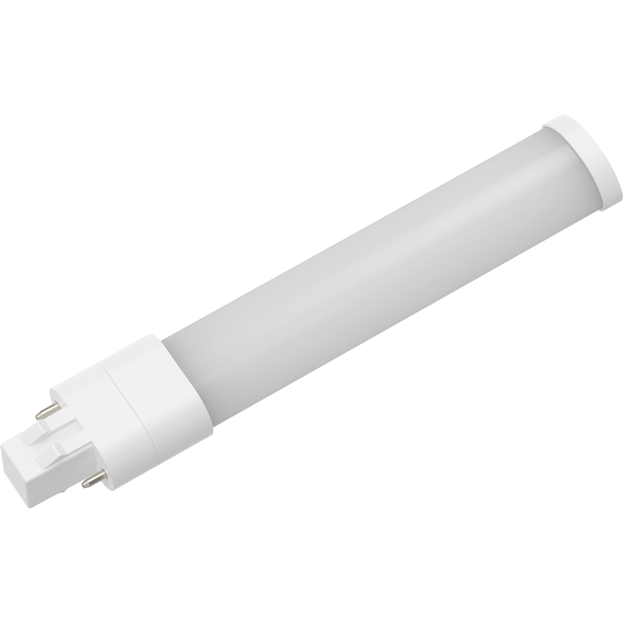 RAB PLS-5.2-H-8FA-HYB-GX23 PLS Horizontal LED Lamp – Type A+B Hybrid – 5.2W – 4-CCT Selectable – GX23 Base – 120-277V Ballast Compatible – 628-696 Lumens